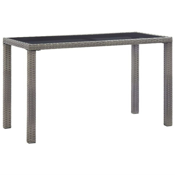 vidaXL Folding Garden Table HDPE Brown Rattan Look Outdoor Camping Furniture vidaXL Folding Garden Table HDPE Brown Rattan Look Outdoor Camping Furniture